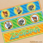 FREE Printable Zootopia Water Bottle Labels