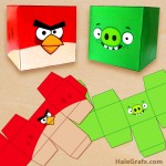 FREE Printable Angry Birds Treat Boxes