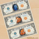 FREE Printable Finding Nemo Play Money