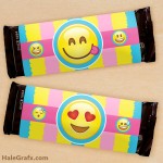 FREE Printable Emoji Candy Bar Wrappers