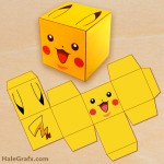 FREE Printable Pokémon Pikachu Treat Box