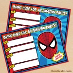 FREE Printable Spider-man Birthday Invitation