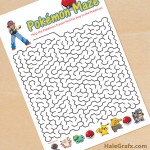FREE Printable Pokémon Maze