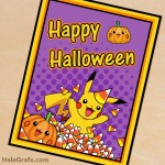 FREE Printable Halloween Pokémon Poster