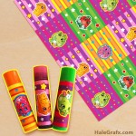 FREE Printable Shopkins ChapStick Labels