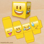 FREE Printable Emoji Treat Box