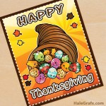 FREE Printable Thanksgiving Shopkins Poster