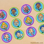 FREE Printable Bubble Guppies Cupcake Toppers