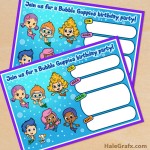 FREE Printable Bubble Guppies Movie Birthday Invitation