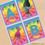 FREE Printable Trolls Alphabet Banner Pack