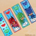 FREE Printable PJ Masks Bookmarks