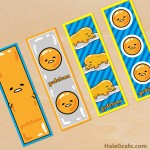 FREE Printable Gudetama Bookmarks