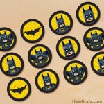 FREE Printable LEGO Batman Cupcake Toppers