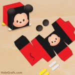 FREE Printable Tsum Tsum Mickey Treat Box