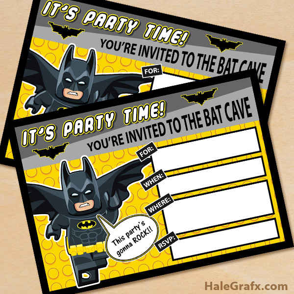 Pin on Lego Batman party