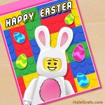 FREE Printable LEGO Easter Poster
