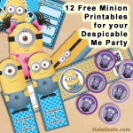 12 Free Minion Printables for your Upcoming Despicable Me Party