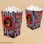 FREE Printable Five Nights at Freddy’s Popcorn Box