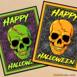 FREE Printable Halloween Skull Posters