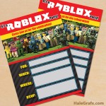 Roblox Halegrafx - free printable roblox birthday banner fiesta cumpleaños