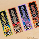 FREE Printable Five Nights at Freddy’s Bookmarks
