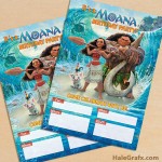 FREE Printable Disney Moana Party Invitation