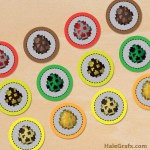 FREE Printable Minecraft Easter Cupcake Toppers
