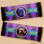 FREE Printable Avengers Infinity War Popcorn Box
