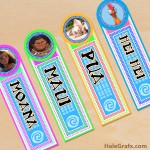 FREE Printable Moana Bookmarks