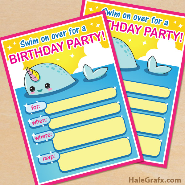 free-printable-narwhal-party-invitation