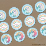 FREE Printable Unicorn Cupcake Toppers