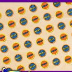 FREE Printable Nerf Hershey’s Kisses Stickers
