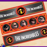 Free Printable Incredibles Water Bottle Labels