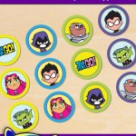 FREE Printable Teen Titans Go! Cupcake Toppers