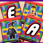 FREE Printable LEGO Movie Alphabet Banner Pack