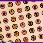 FREE Printable Halloween Hello Kitty Hershey’s Kisses Stickers