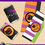 FREE Printable Halloween Hello Kitty Mini Candy Bar Wrappers