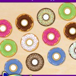 FREE Printable Donut Cupcake Toppers
