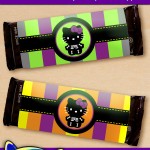FREE Printable Halloween Hello Kitty Candy Bar Wrappers