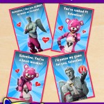 FREE Printable Fortnite Valentines