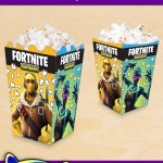 FREE Printable Fortnite Popcorn Box