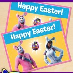 FREE Printable Fortnite Easter Greeting Card