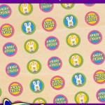FREE Printable LEGO Easter Hershey’s Kisses Stickers