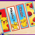 FREE Printable Pokémon Pikachu Bookmarks