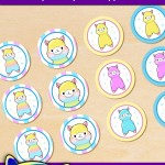 FREE Printable Alpaca Cupcake Toppers