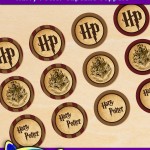 FREE Printable Harry Potter Cupcake Toppers