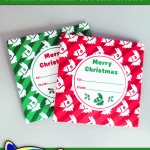 FREE Printable Fortnite Christmas Gift Card Holder