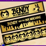 Free Printable Bendy and the Ink Machine Water Bottle Labels