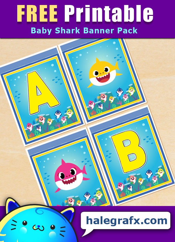 Free Printable Shark Birthday Banner FREE PRINTABLE TEMPLATES Free Printable Shark Birthday Banner FREE PRINTABLE TEMPLATES