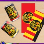 FREE Printable Cobra Kai Mini Candy Bar Wrappers